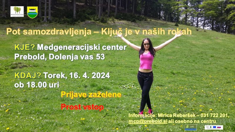 Pot samozdravljenja - ključ je v naših rokah