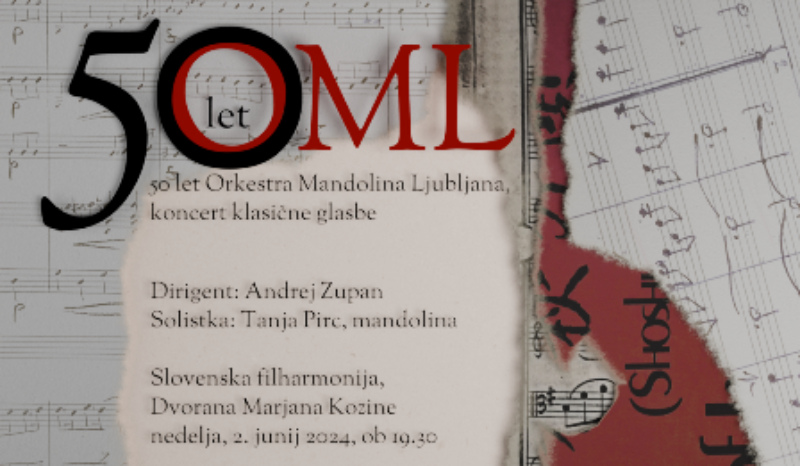 2.6.2024 Orkester Mandolina Ljubljana, 50 let OML koncert klasične glasbe