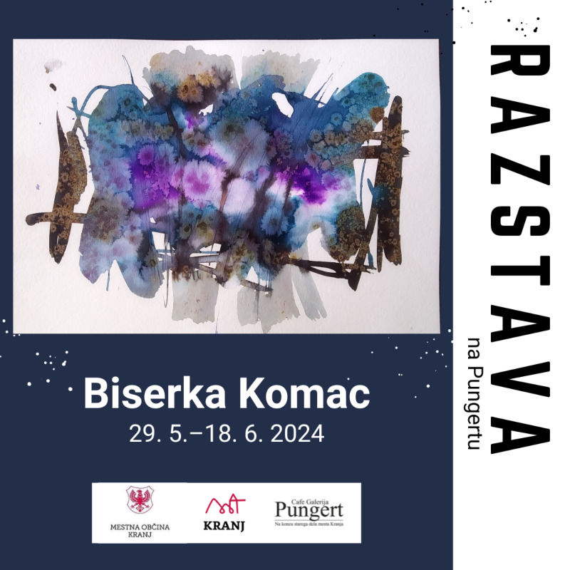 29.5. do 18.6.2024 razstava likovnih del Biserke Komac