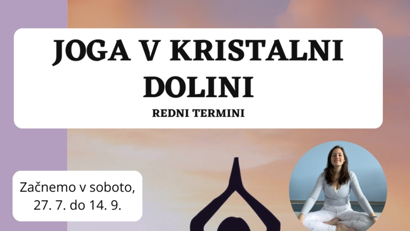 2.8.2024 Joga v Kristalni dolini