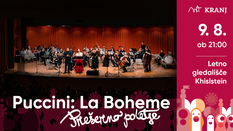 Prešerno poletje: Puccini: La Boheme
