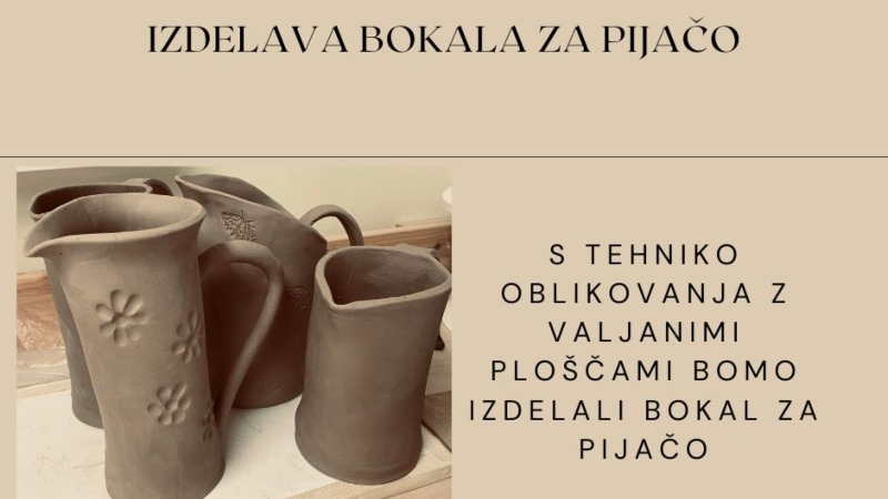19.8.2024 Izdelava keramičnega bokala za pijačo