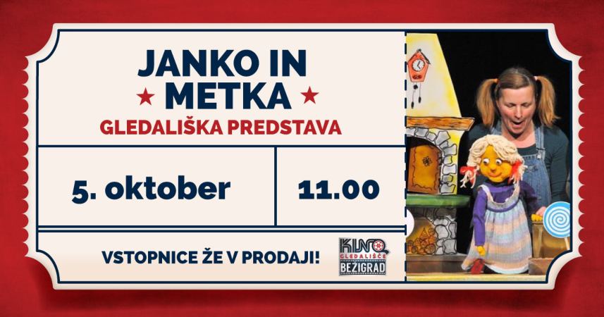 Lutkovna predstava JANKO IN METKA
