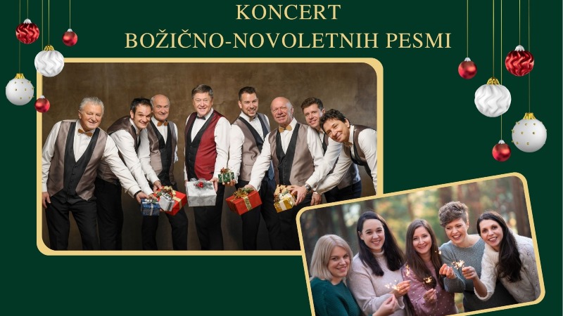 22.12.2024 KONCERT BOŽIČNO-NOVOLETNIH PESMI