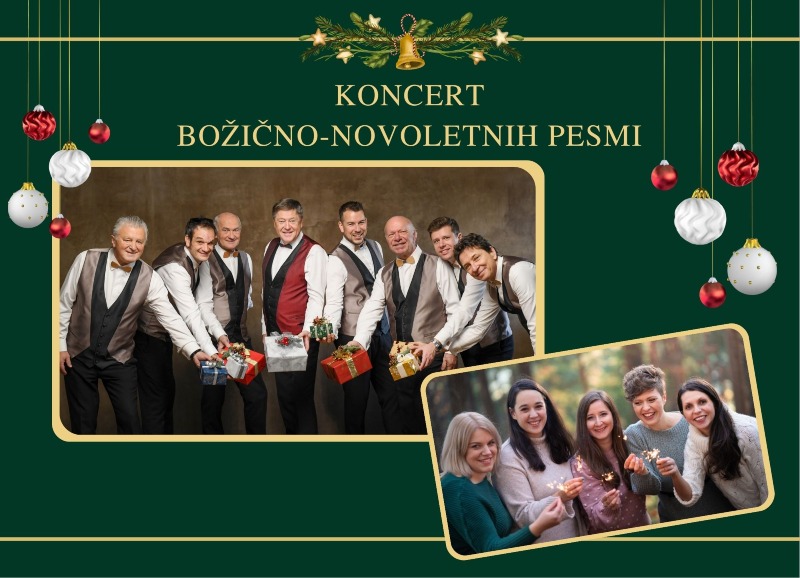 7.12.2024 KONCERT BOŽIČNO-NOVOLETNIH PESMI