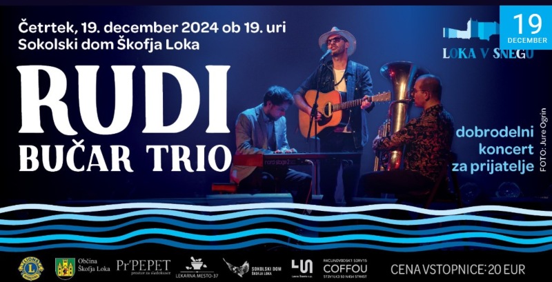 Koncert Rudi Bučar trio