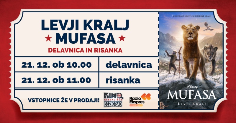 LEVJI KRALJ MUSAFA Delavnica in risanka
