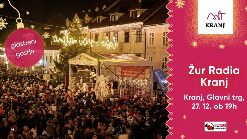 27.12.2024 Žur Radia Kranj z glasbenimi gosti