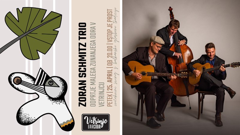 25.4.2025 Zoran Schmitz trio v Vetrinjcu-dogodki-napovednik-prireditve
