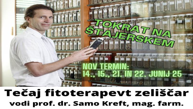 14.6.2025 Tečaj FITOTERAPEVTka ZELIŠČARka v Prlekiji - junij 2025-napovednik-dogodki