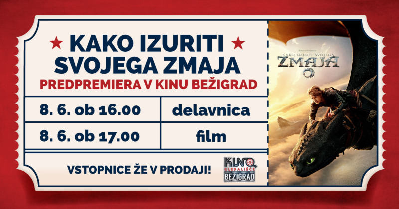 1.6.2025 Predpremiera KAKO IZURITI SVOJEGA ZMAJA-napovednik-dogodki-prireditve