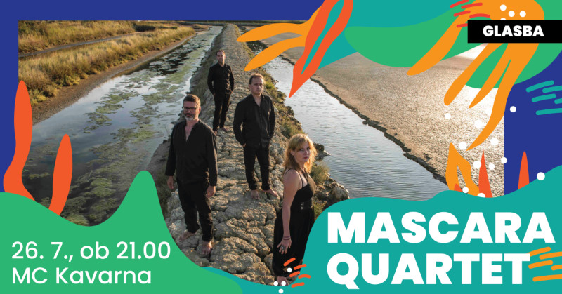 26.7.2025 KONCERT Mascara Quartet-napovednik-dogodki-prireditve