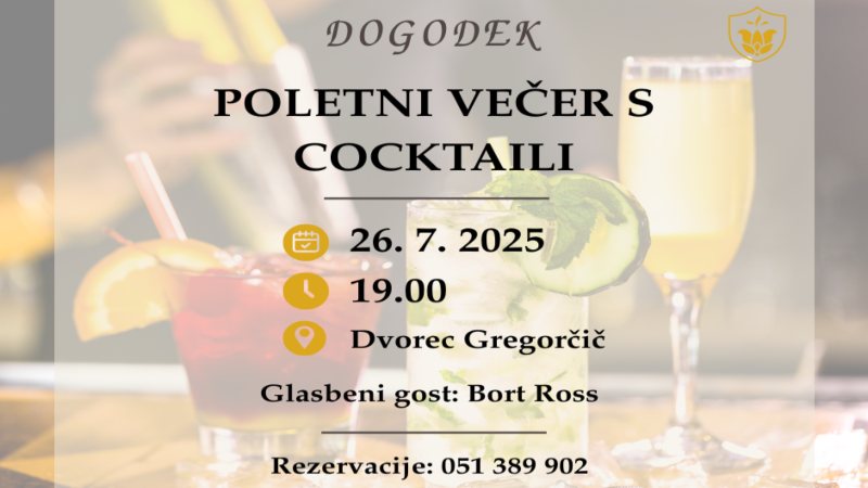 26.7.2025 Poletni večer s cocktaili-napovednik-dogodki-prireditve
