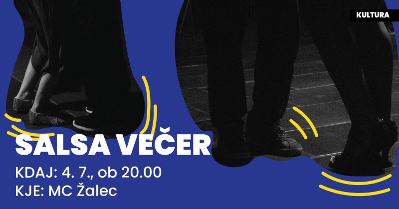 SALSA VEČER – MC Kavarna / Žalec 4. julij @ 20:00 - 23:55