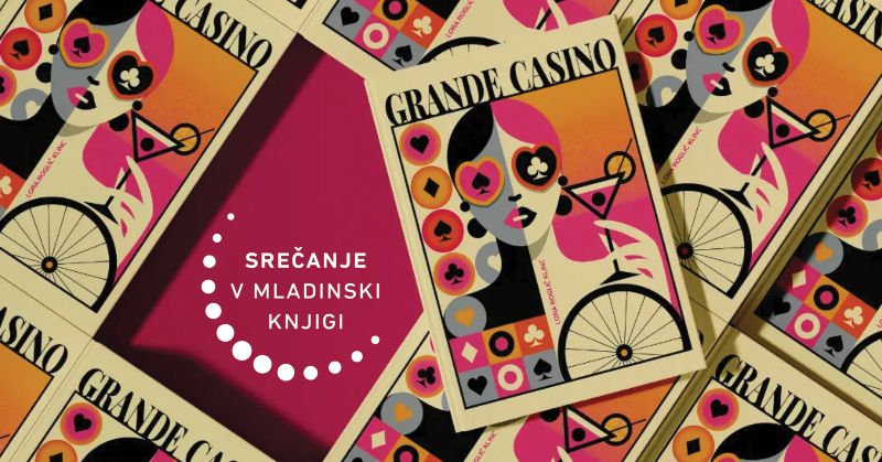 15.10.2025 Srečanje z Loro Roglič Klinc o romanu in zakulisju kolesarstva, prepletenim z običajnimi dnevi družine Roglič