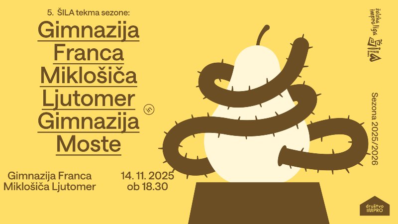 14.11.20225 ŠILA tekma Gimnazija Franca Miklošiča Ljutomer in Gimnazija Moste