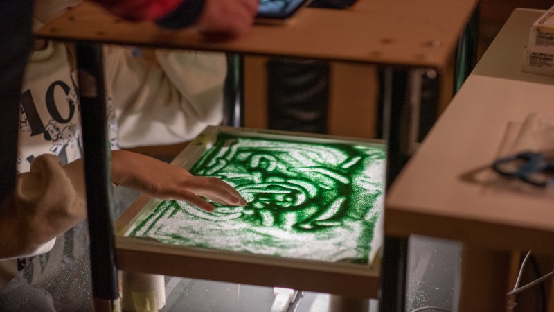 15.11.2025 Animacija peska s Hano Repše-dogodki-danes