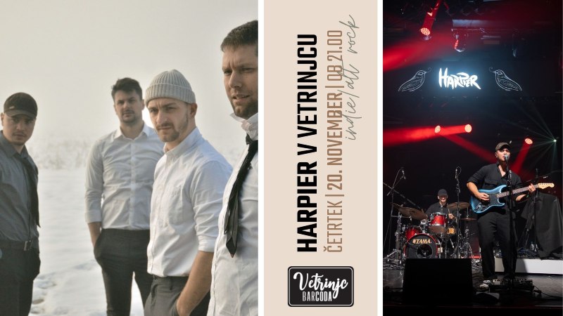 Harpier v Vetrinjcu