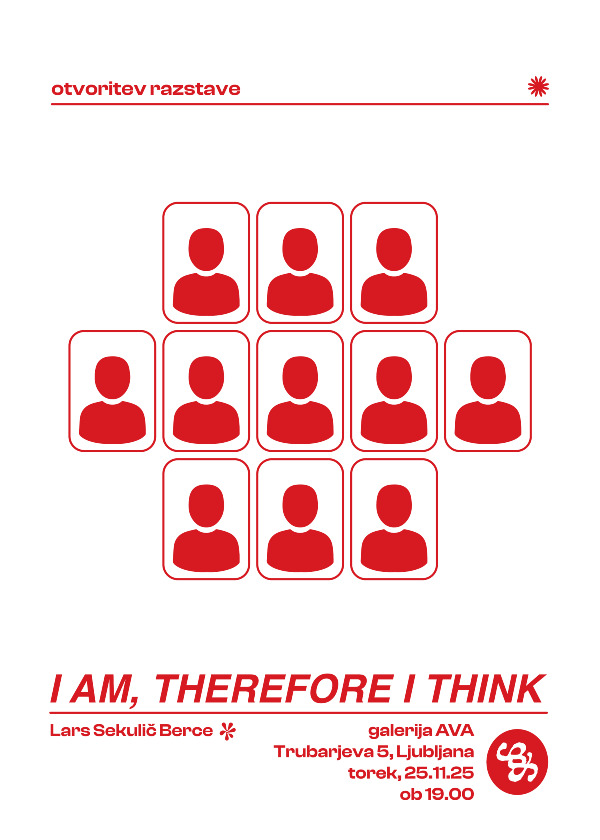 25.11.2025 Odprtje razstave I am, therefore I think