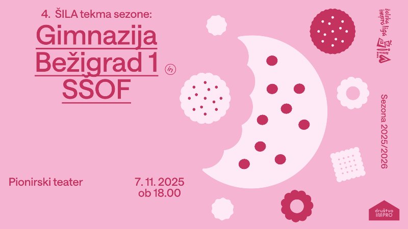 7.11.2025 ŠILA tekma Gimnazija Bežigrad 1 in SŠOF-napovednik-dogodki