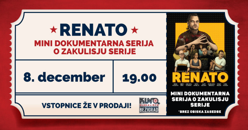 8.12.2025 RENATO Mini dokumentarna serija o zakulisju serije