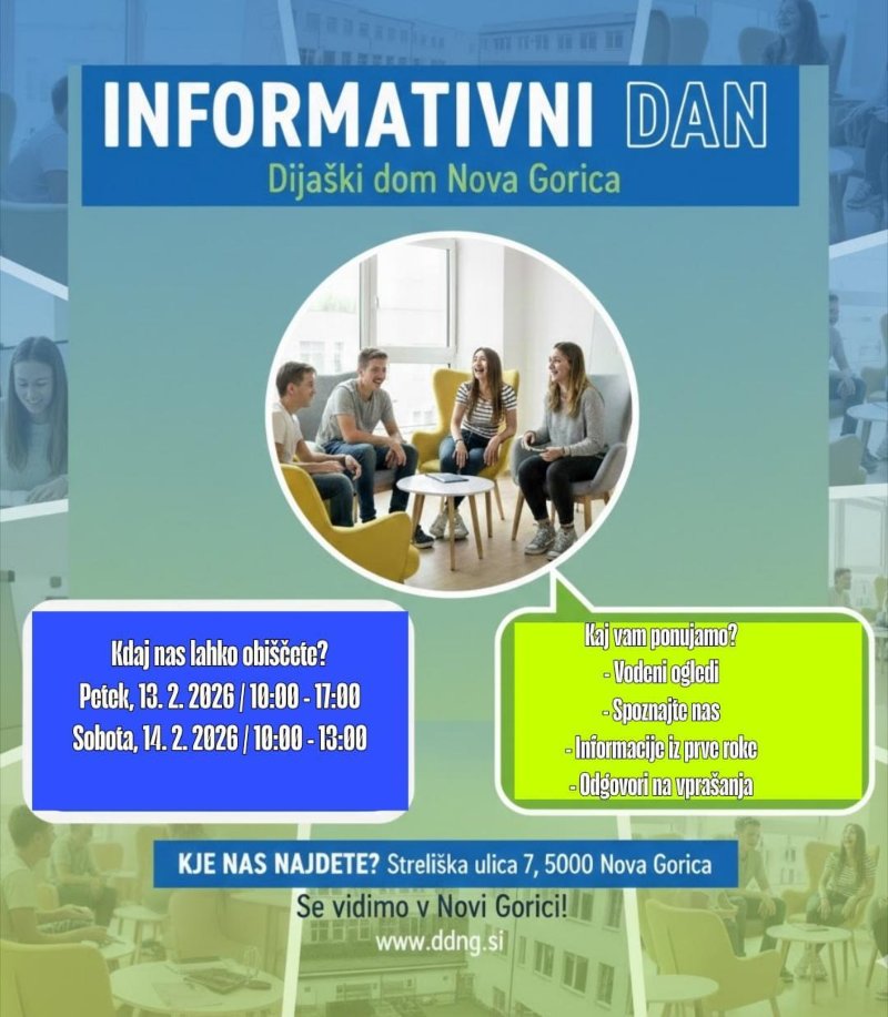 13.2.2026 Informativni dan v Dijaškem domu Nova Gorica-napovednik-dogodki