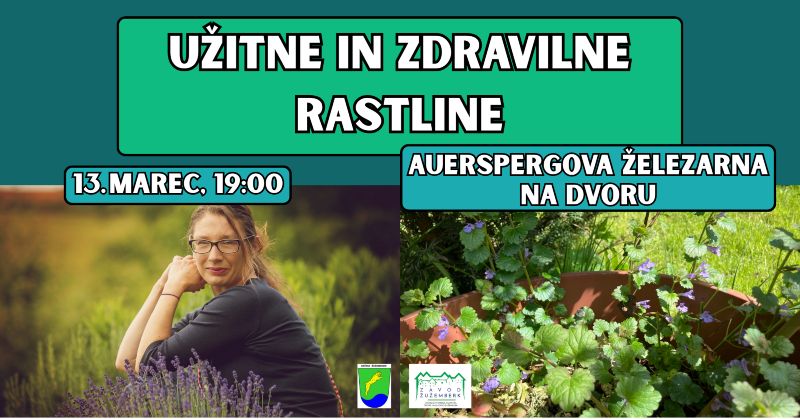 13.3.2026 Užitne in zdravilne rastline-napovdnik-dogodki