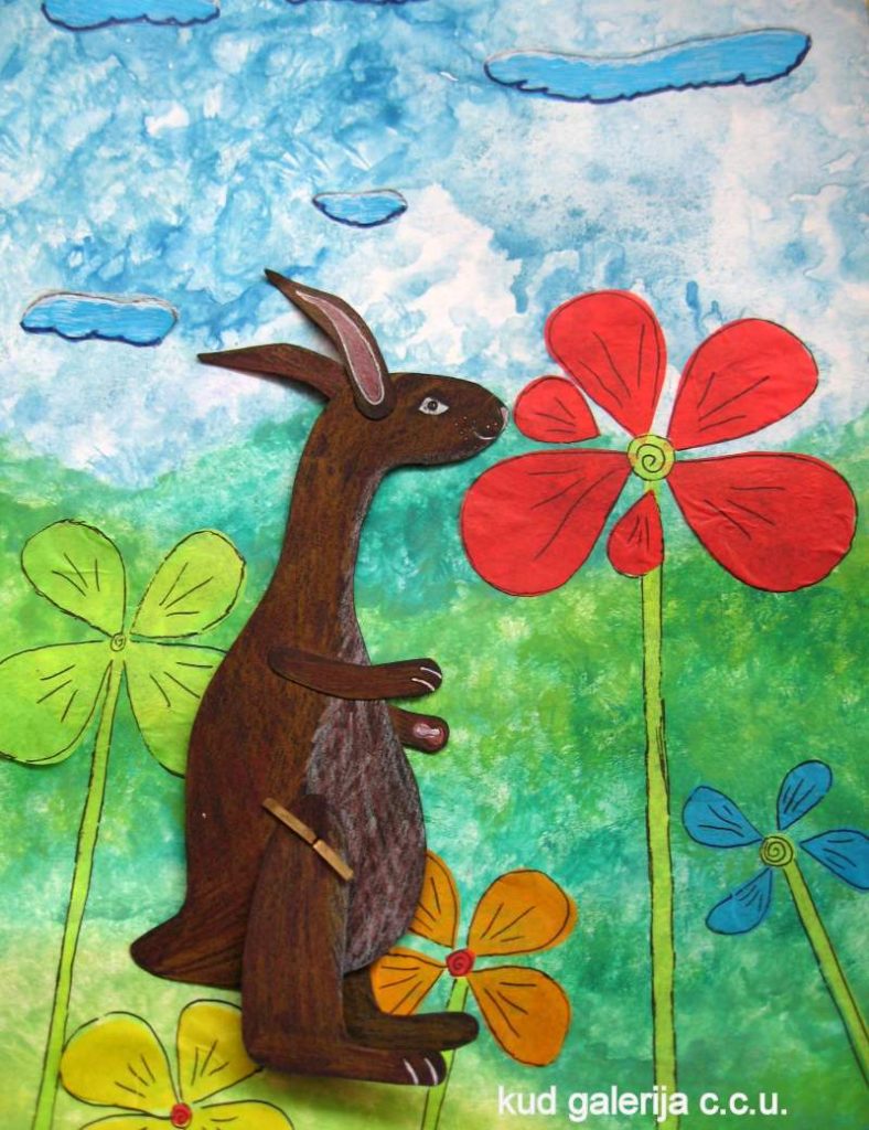 Sobotne ustvarjalnice v Kavarni Tromostovje: Zajci na potepu