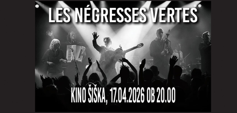 17.4.2026 Koncert LES NÉGRESSES VERTES-napovednik-dogodki