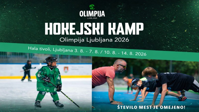 HK Olimpija Ljubljana – Poletni hokejski kamp 2026