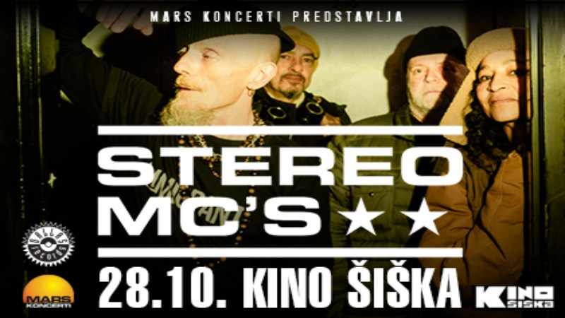 Stereo MC’s 28. oktober @ 20:00 - 23:00