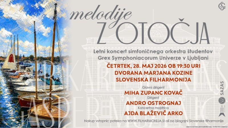 28.5.2026 Letni koncert orkestra študentov Grex Symphoniacorum UL - Melodije z Otočja-napovednik-dogodki