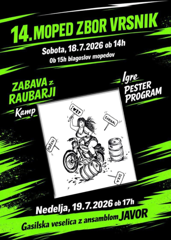 18.7.2026 14.moped zbor Vrsnik-dogodki